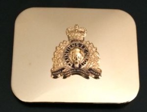 RCMP Belt Buckle-001