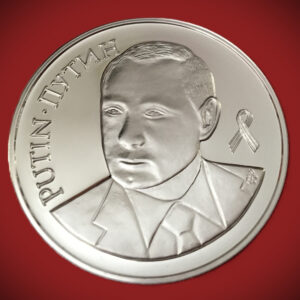 Putin - 1 oz, 38mm, Proof, .999 Fine Silver Coin