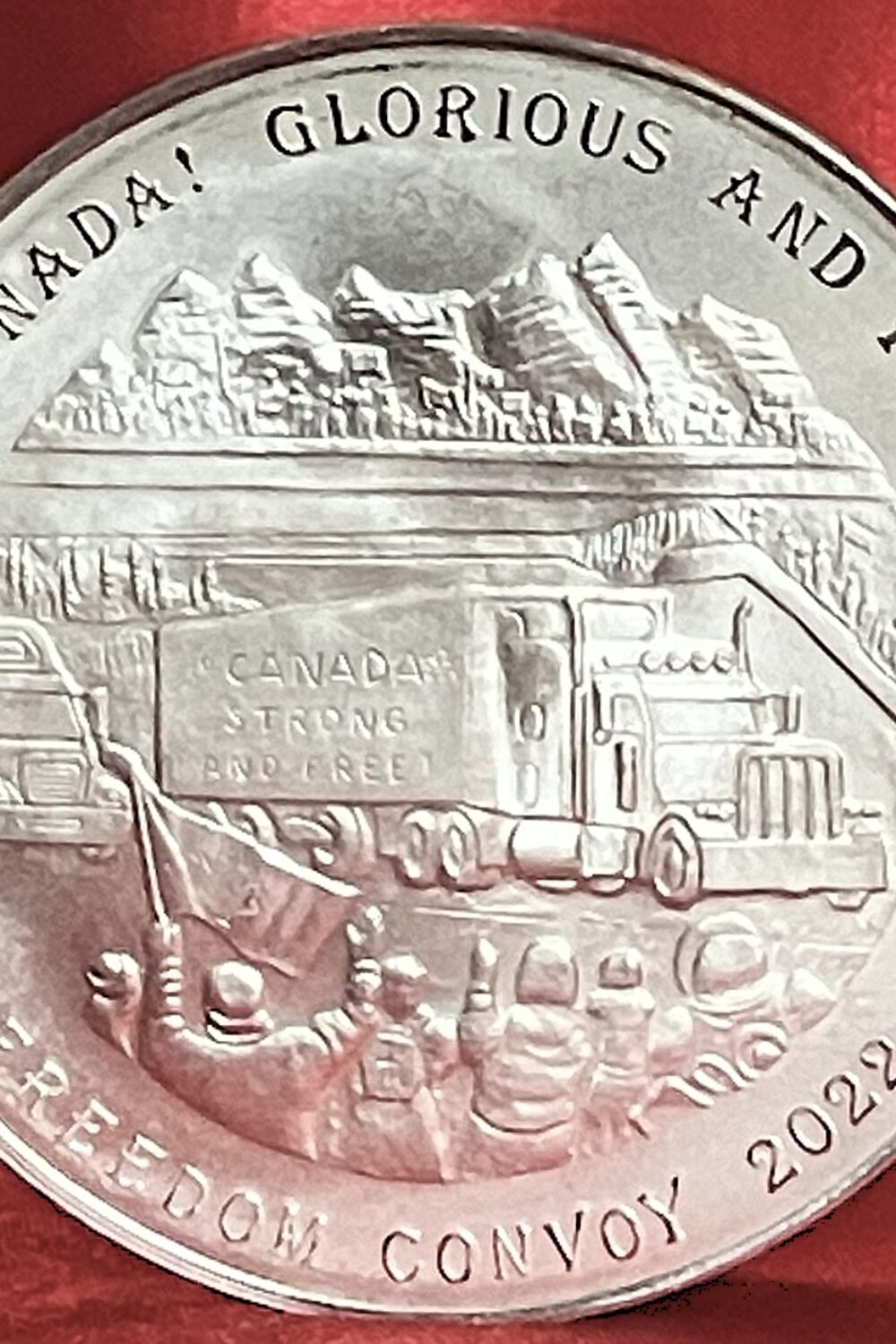 Trucker Coin – 10oz – Reverse – 6566