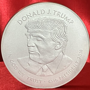 Trump Silver Coin 10 oz .9999 Fine Silver - 2016
