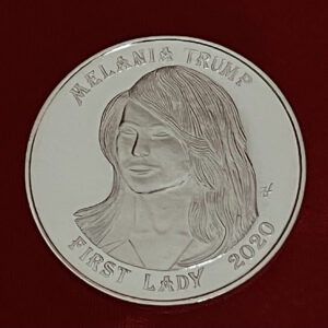 Melania Trump Silver Coin