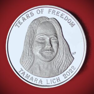 Tamara Lich-Tears Of Freedom - 1oz, .9999 Silver Coin